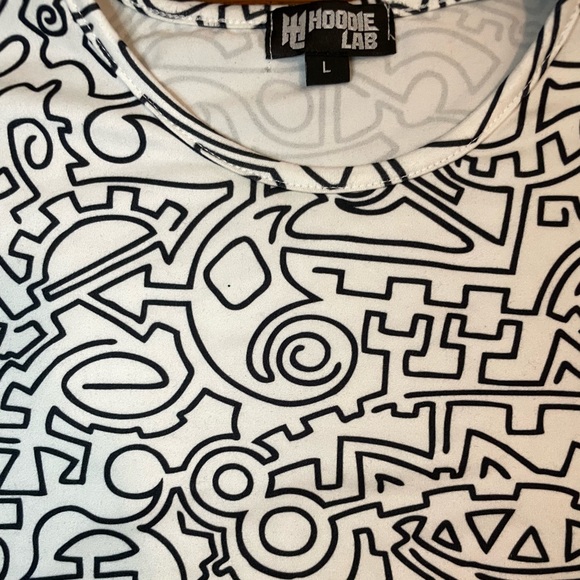 Hoodie Lab Lith CORE222 T-shirt Size Large - Picture 3 of 9